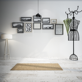 北欧简约沙发茶几背景墙摄影墙