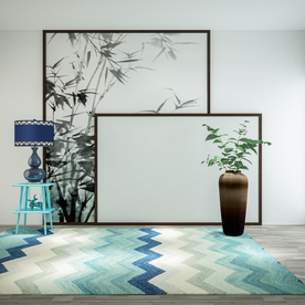 北欧简约沙发茶几背景墙摄影墙