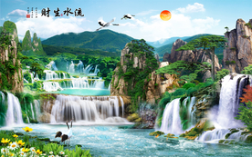 山水画 水墨山水画 意境山水画