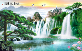 山水画 水墨山水画 意境山水画