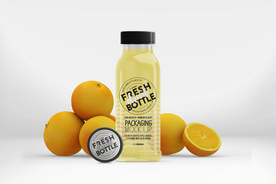 果汁瓶子 瓶子包装样机