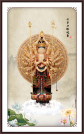 千手观音像