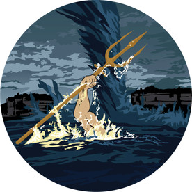 海王 三叉戟 胳膊