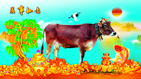 牛年年画