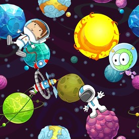 太空星球 宇航员 图片