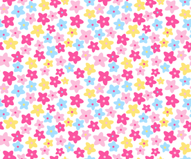 抽象小花朵乱花