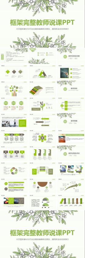 教师说课教育教学课件PPT