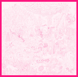 方巾 线条原创 高清