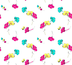 精美艳丽花朵花卉