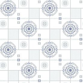 中国风男装几何格子