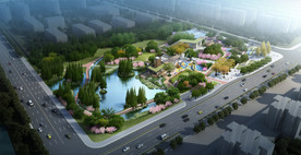 湿地公园景观设计效果图