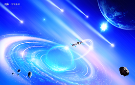 星空流星雨宇宙