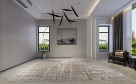 现代客厅沙发背景墙