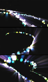 动态光斑粒子视频背景