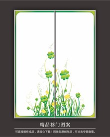 玻璃移门挂画图片