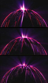 粒子光束旋转动态视频素材