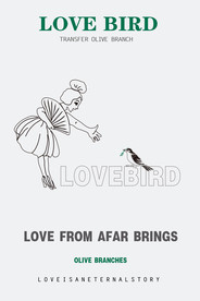 现代简约装饰画爱情鸟