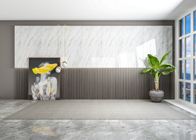 现代简约北欧客厅沙发背景墙