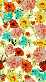 花朵 面料布纹效果