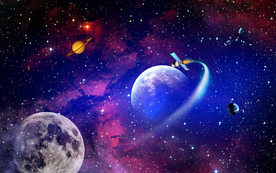 星空太空星云图黑洞宇宙星云