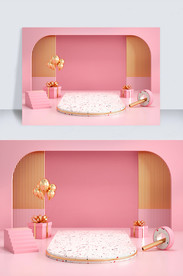 原创C4D电商海报banner