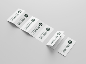 高端五折页样机