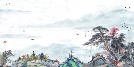 山水墨画山水意境山水禅境山水画