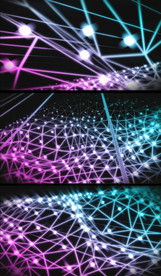 晶格点线动感视频背景