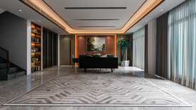 现代客厅沙发背景墙