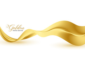 金色波纹