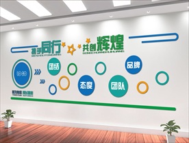 企业形象照片墙