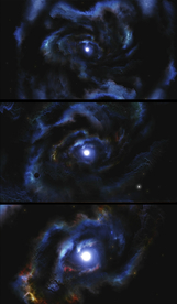 星际太空穿越动态背景视频