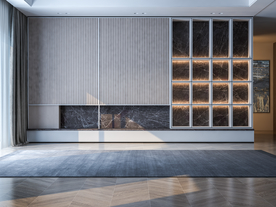 北欧客厅背景墙