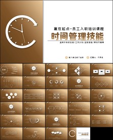 时间管理企业培训人力资源PPT