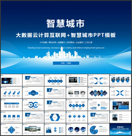互联网＋智慧城市PPT