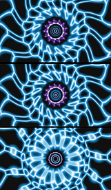 波形舞台动感背景视频