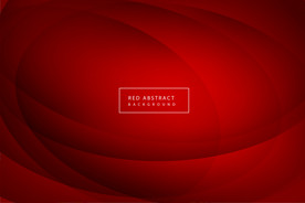 红色曲线背景