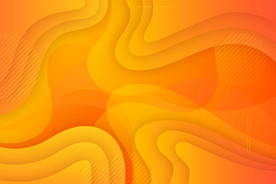 橙色抽象花纹背景