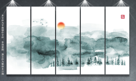 几何图形装饰画