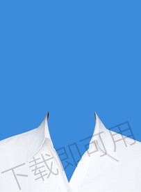 白色衬衫素材