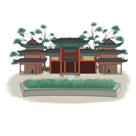 国潮建筑元素