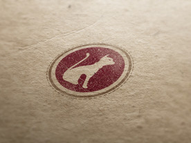 品牌logo牛皮纸样机