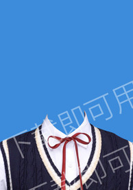 红丝带毛衣素材