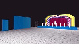 活动布置3D效果图