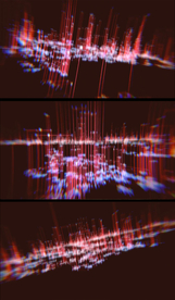 抽象光线城市视频素材