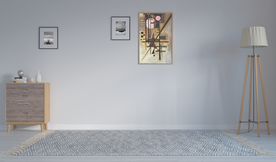 北欧背景墙 客厅沙发摄影墙