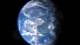 地球旋转动画 循环