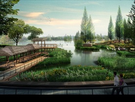 园林景观分层psd