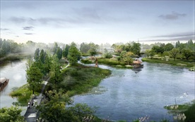 园林景观分层psd