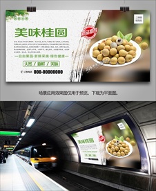 桂圆单页挂画易拉宝展架展板灯箱